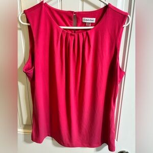 Calvin Klein Vibrant Pink Tank Top